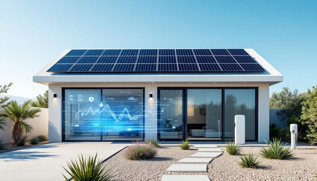 découvrez comment automatiser votre consommation d'énergie grâce à l'intégration des panneaux solaires et des technologies smart home pour une maison plus écologique et économique.