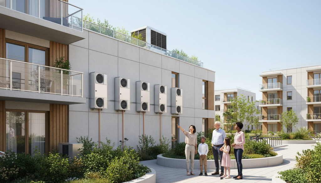 découvrez les essentiels à connaître sur l'installation d'une pompe à chaleur en copropriété : avantages, contraintes et démarches à suivre avant de se lancer.