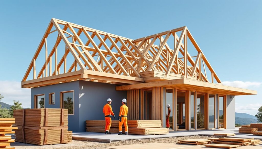 découvrez le prix d'une charpente en kit en 2026 et obtenez toutes les informations pour bien choisir et budgétiser votre projet de construction.