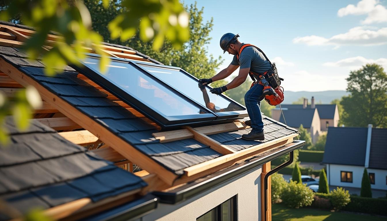 Quel est le prix pour faire installer une fenêtre de toit fixe ?