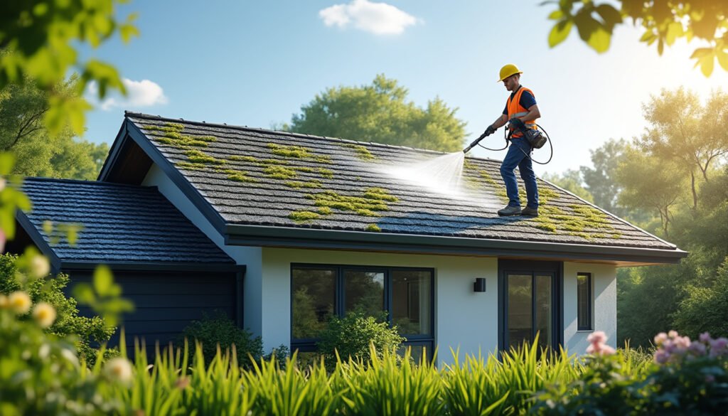 découvrez le prix au m² pour le nettoyage d'une toiture en 2026, avec des conseils pour entretenir efficacement votre toiture et protéger votre maison.