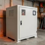 Installer un coffre batterie dans le garage : limiter l'exposition à la chaleur max