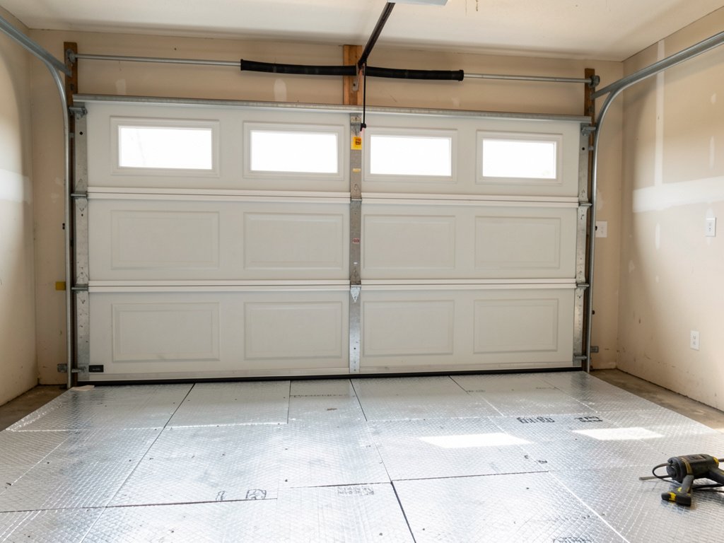 Isolation thermique du garage : portes et plancher, solutions économiques à tester